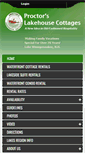 Mobile Screenshot of lakehousecottages.com
